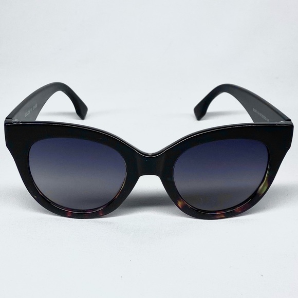 Sojos Retro Cat Eye Sunglasses Black & Tortoise Shell Fade Frames - Picture 2 of 15